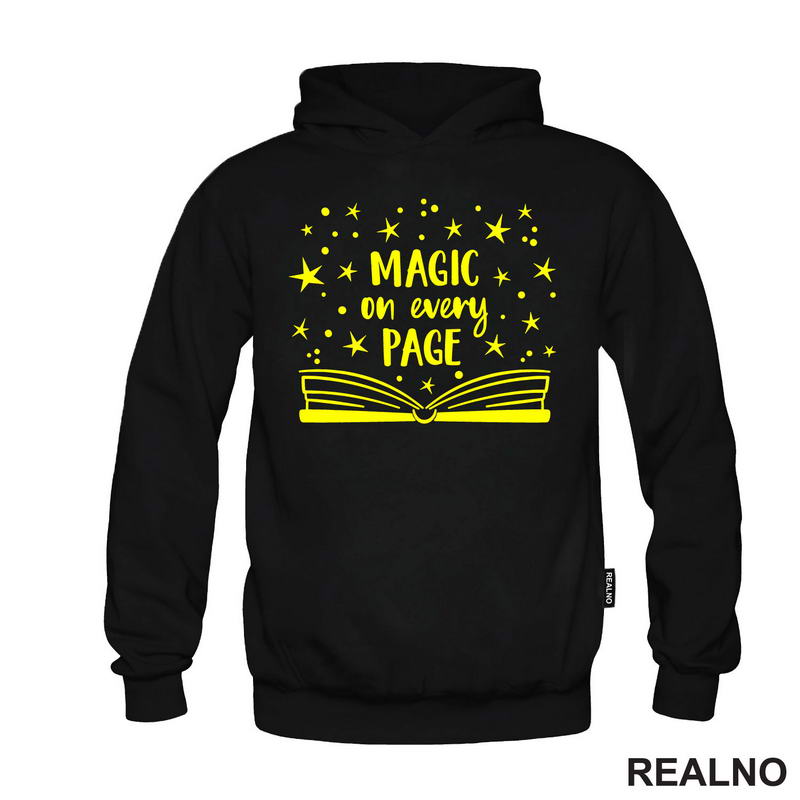 Magic Of Every Page - Yellow - Books - Čitanje - Knjige - Majica