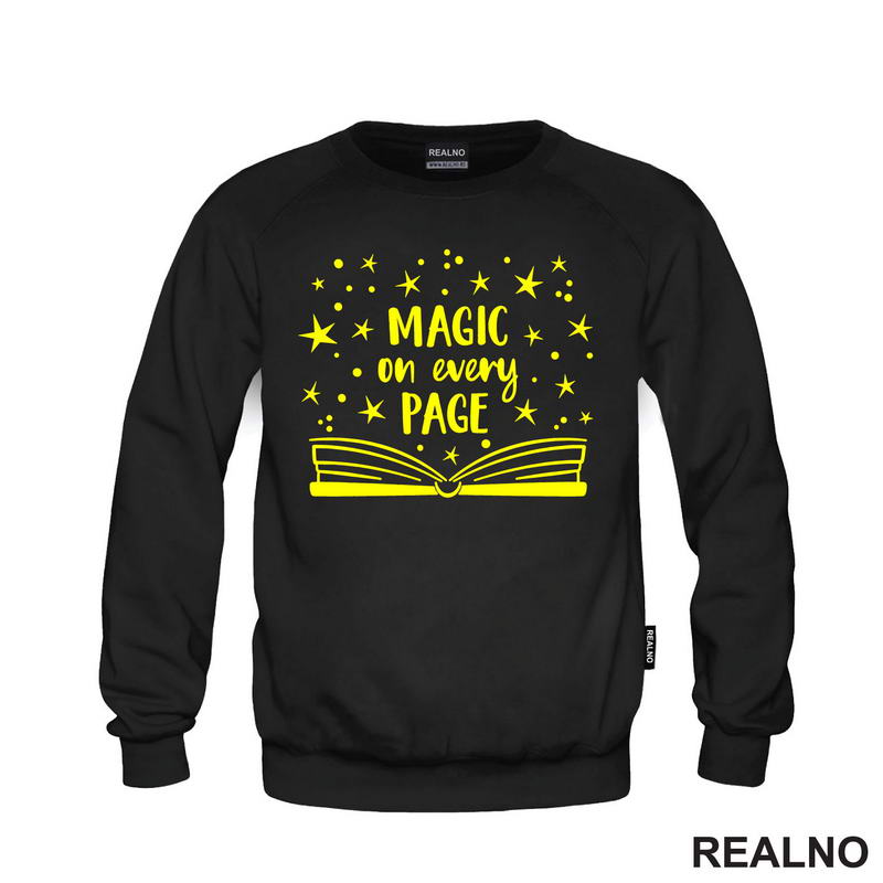 Magic Of Every Page - Yellow - Books - Čitanje - Knjige - Majica