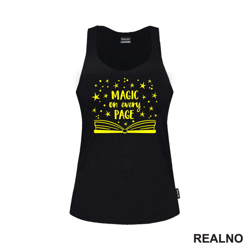 Magic Of Every Page - Yellow - Books - Čitanje - Knjige - Majica