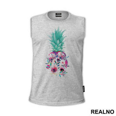Pineapple Flower - Art - Majica