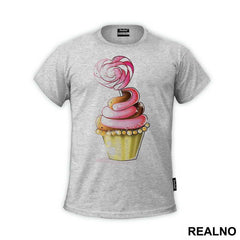 Pink Cupcake - Art - Majica
