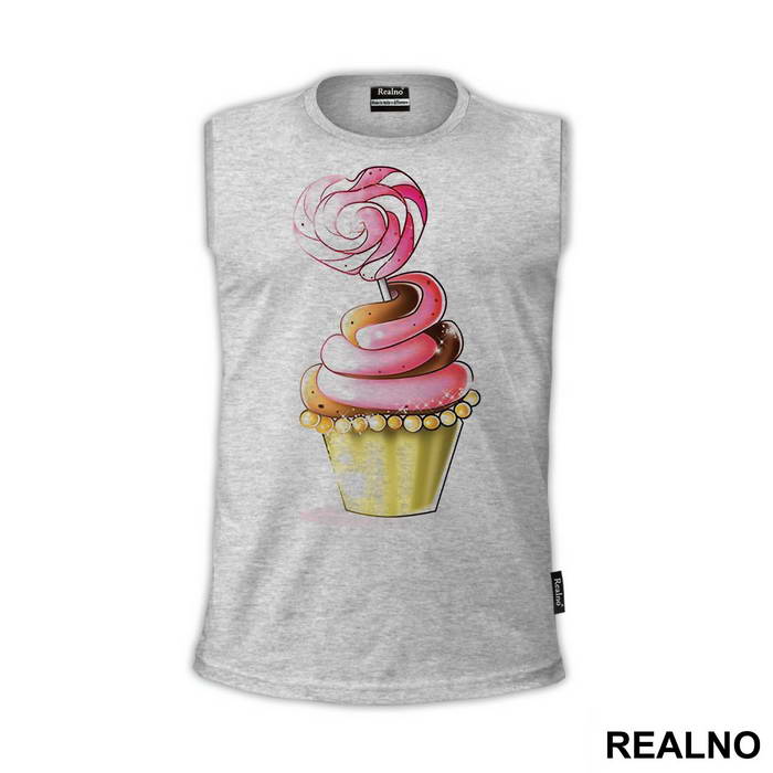 Pink Cupcake - Art - Majica