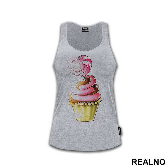 Pink Cupcake - Art - Majica