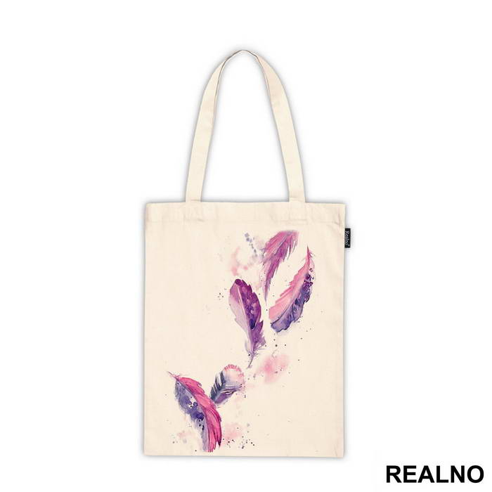 Purple Feathers - Art - Majica