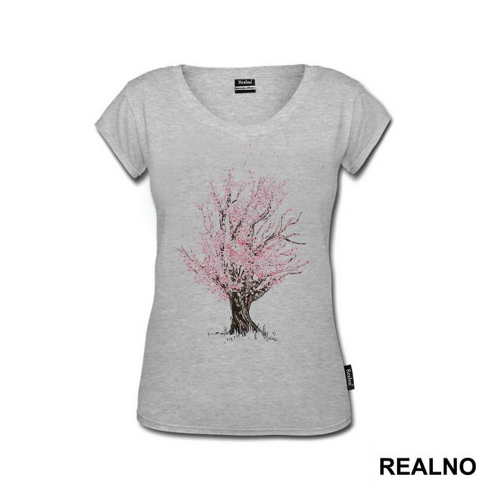Cherry Blossom Tree - Art - Majica