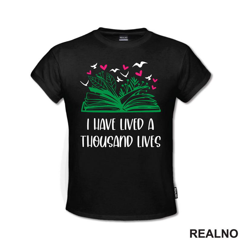 I Have Lived A Thousand Lives  - Books - Čitanje - Knjige - Majica