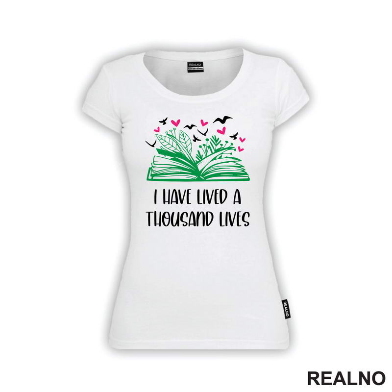 I Have Lived A Thousand Lives  - Books - Čitanje - Knjige - Majica