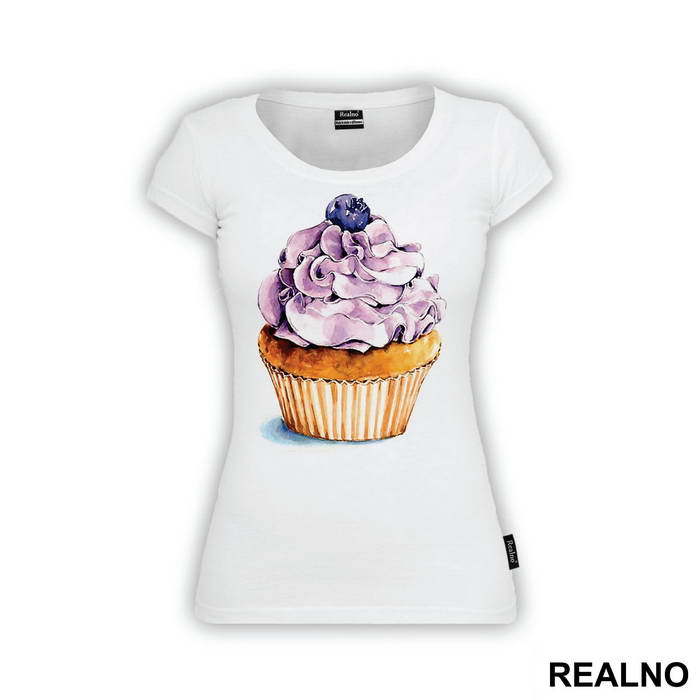 Blueberry Cupcake - Art - Majica
