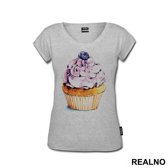 Blueberry Cupcake - Art - Majica