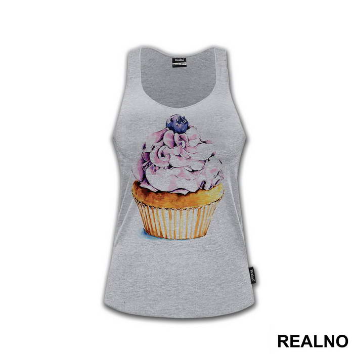 Blueberry Cupcake - Art - Majica