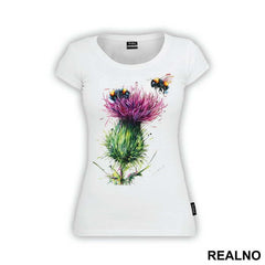 OUTLET Bela ženska majica veličine 2XL - ART - 6049