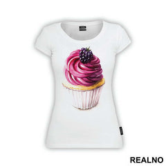 Purple Cupcake - Art - Majica