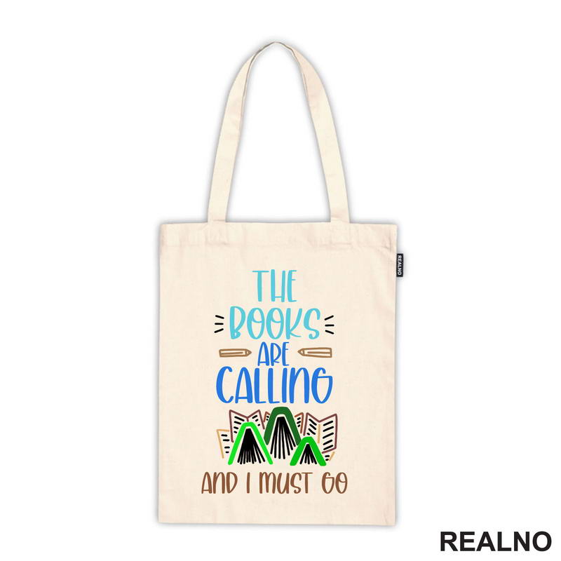 The Books Are Calling And I Must Go - Books - Čitanje - Knjige - Majica