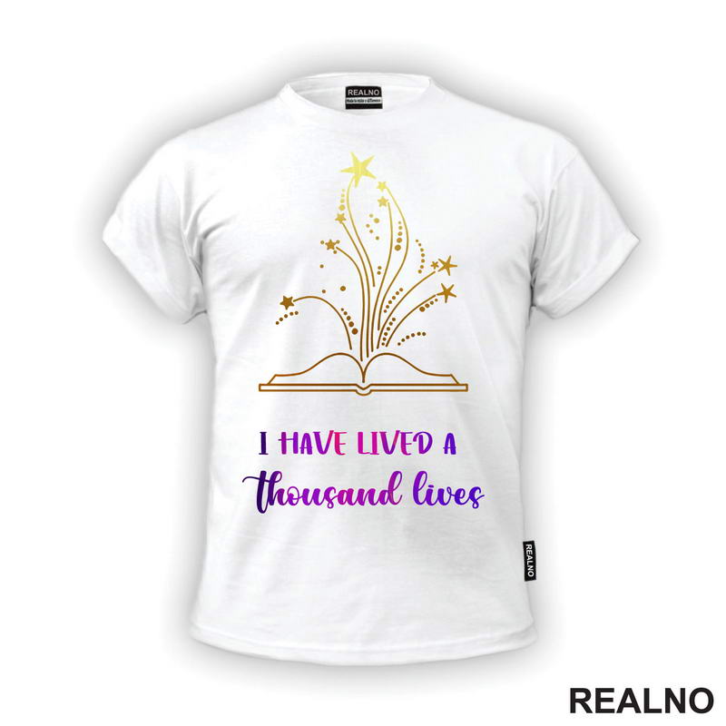 I Have Lived A Thousand Lives - Colors - Books - Čitanje - Knjige - Majica