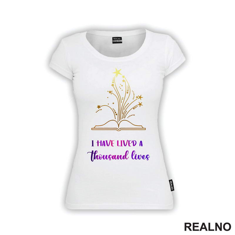 I Have Lived A Thousand Lives - Colors - Books - Čitanje - Knjige - Majica
