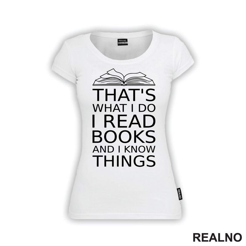 Books Are My Social Life - Books - Čitanje - Knjige - Majica
