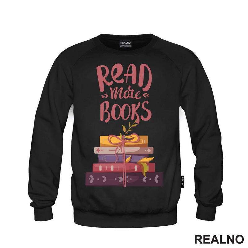 Read More- Tree Branch - Books - Čitanje - Knjige - Majica