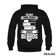 The Best Book Nerds Have Beards - Books - Čitanje - Knjige - Majica