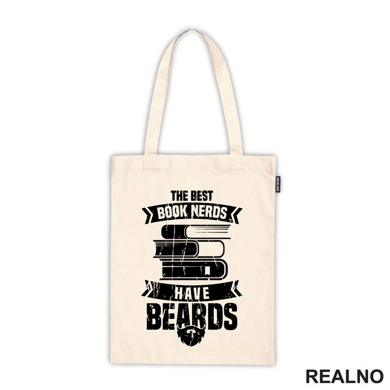 The Best Book Nerds Have Beards - Books - Čitanje - Knjige - Majica