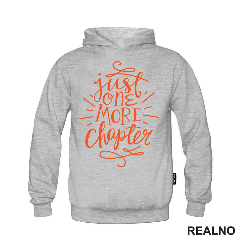 Just One More Chapter - Orange - Books - Čitanje - Knjige - Majica