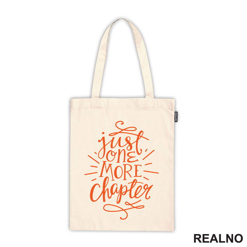 Just One More Chapter - Orange - Books - Čitanje - Knjige - Majica