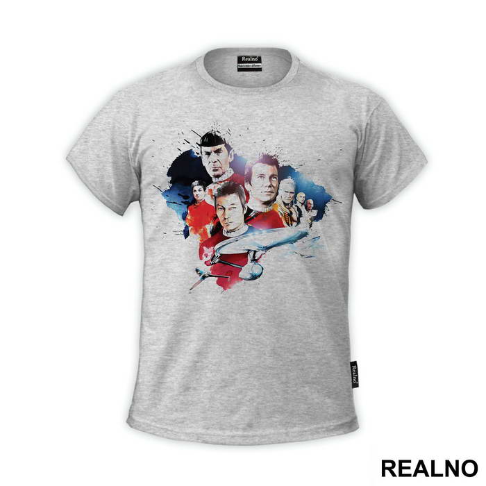 Picture - Splatter - Star Trek - Majica