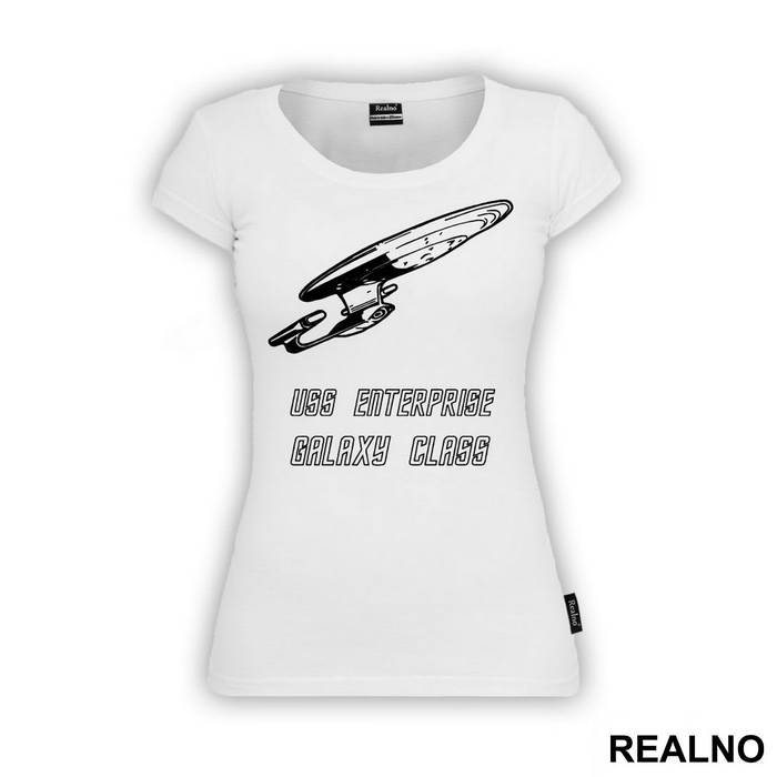 USS Enterprise - Galaxy Class - Star Trek - Majica