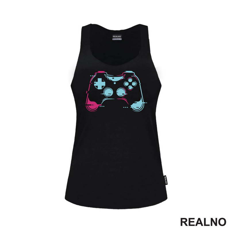 Joystick - Colors - Games - Geek - Majica