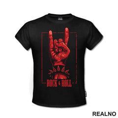 Rock & Roll - Hand - Muzika - Majica
