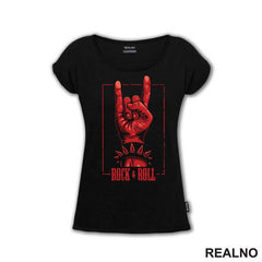 Rock & Roll - Hand - Muzika - Majica