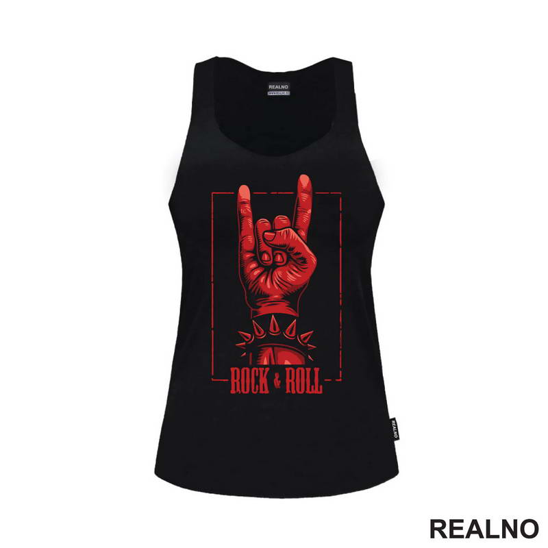 Rock & Roll - Hand - Muzika - Majica