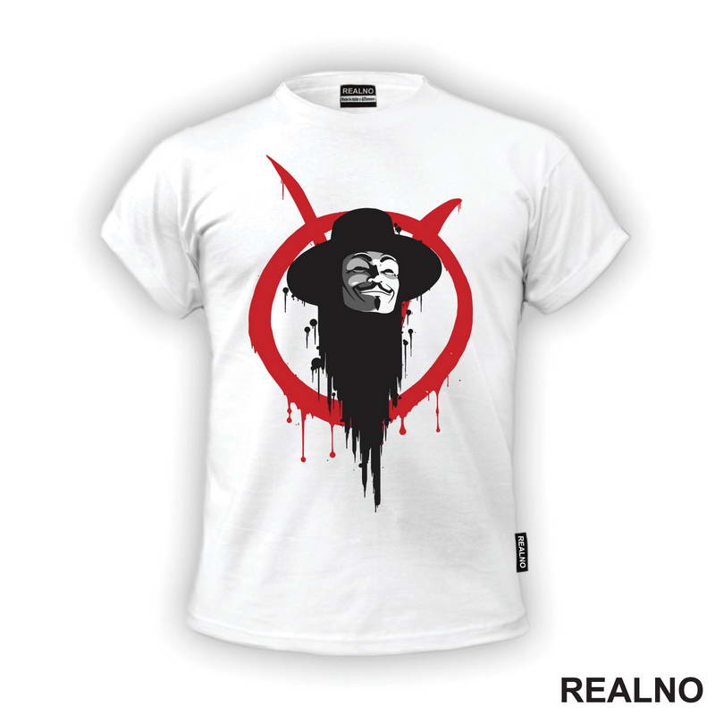 Mask - V for Vendetta - Filmovi - Majica