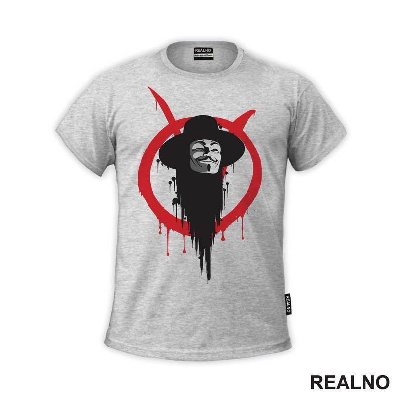 Mask - V for Vendetta - Filmovi - Majica
