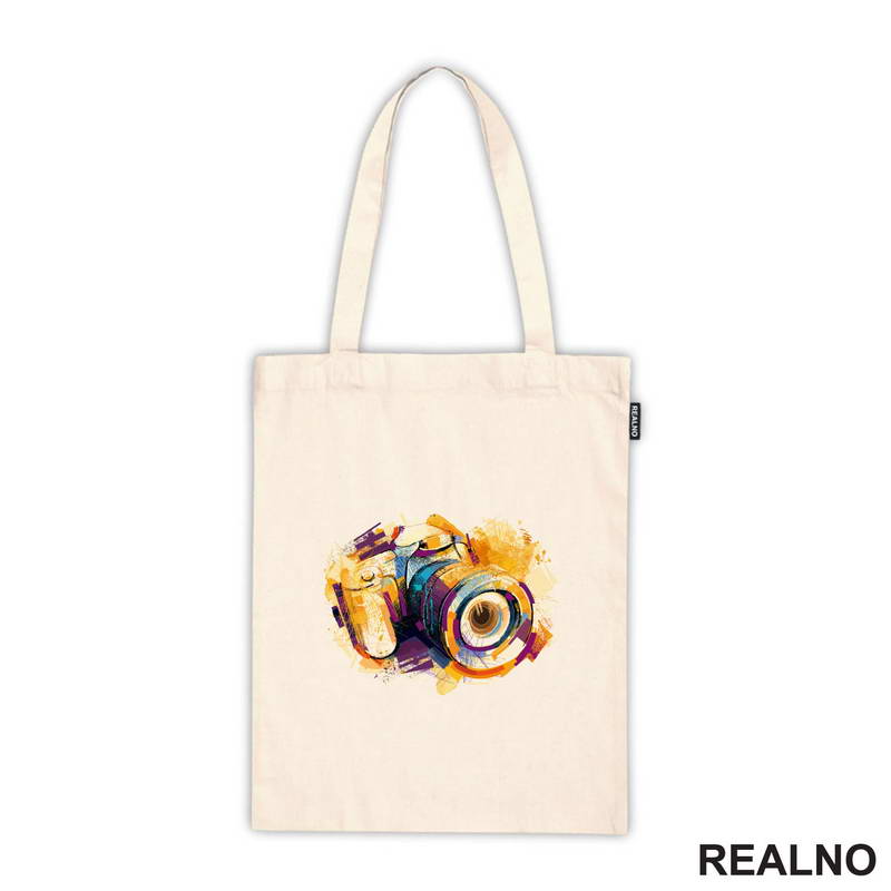Orange Camera - Shapes - Photography - Majica