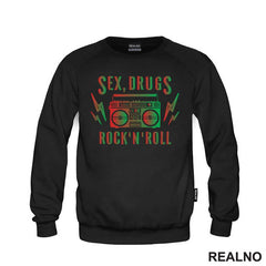 Sex, Drugs, Rock 'N' Roll - Colors - Muzika - Majica