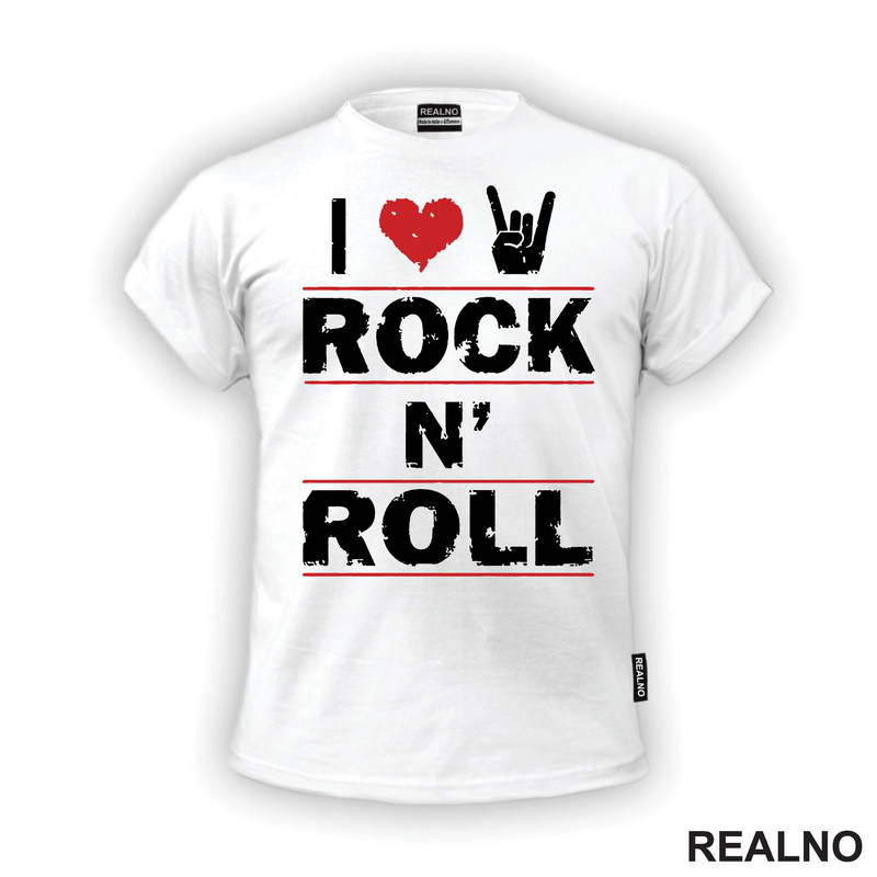 I Love Rock N' Roll - Muzika - Majica
