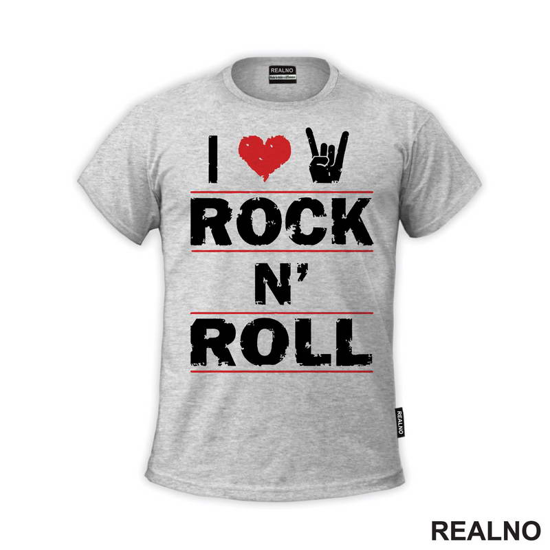 I Love Rock N' Roll - Muzika - Majica