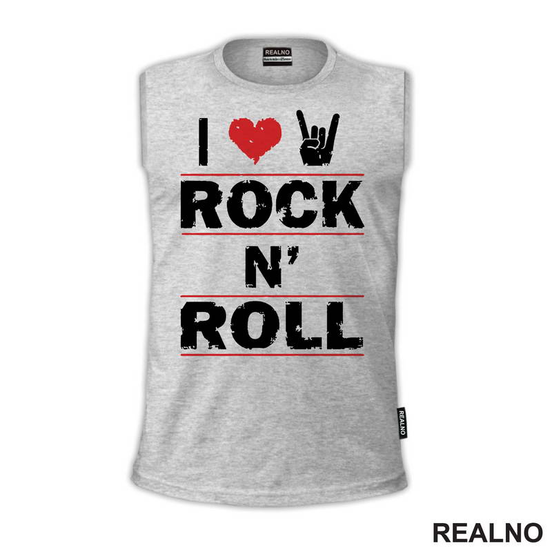 I Love Rock N' Roll - Muzika - Majica
