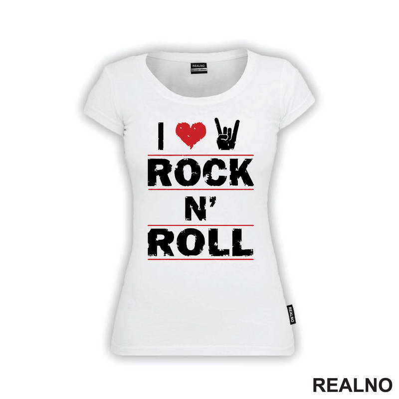 I Love Rock N' Roll - Muzika - Majica