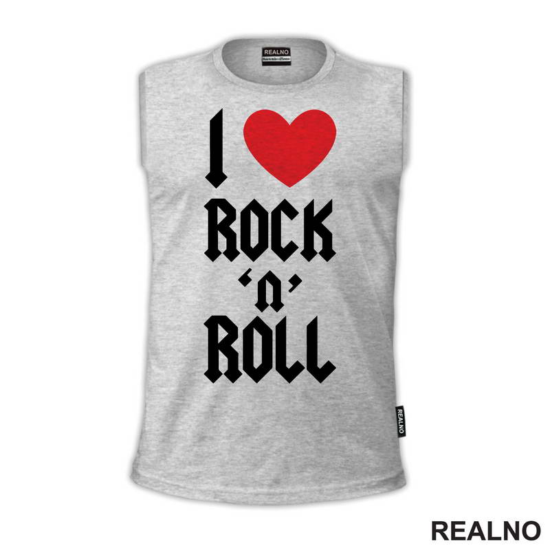 I Love Rock 'n' Roll - Red Heart - Muzika - Majica