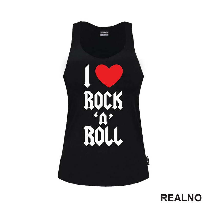 I Love Rock 'n' Roll - Red Heart - Muzika - Majica