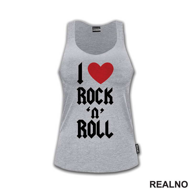 I Love Rock 'n' Roll - Red Heart - Muzika - Majica