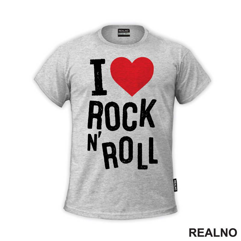 I Heart Rock N' Roll - Muzika - Majica