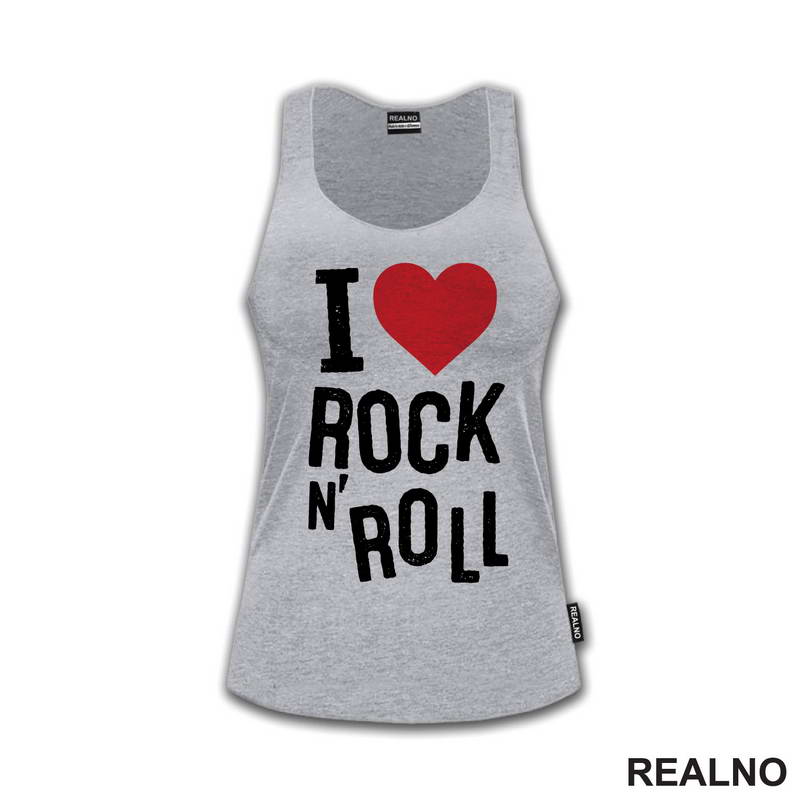 I Heart Rock N' Roll - Muzika - Majica
