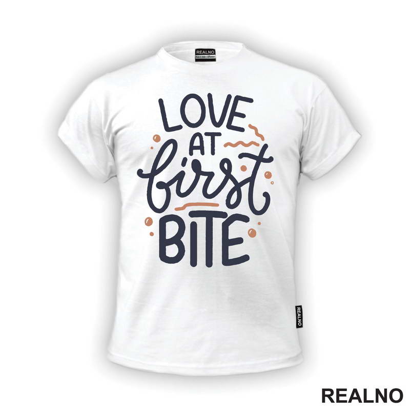 Love At First Bite - Dots - Hrana - Food - Majica