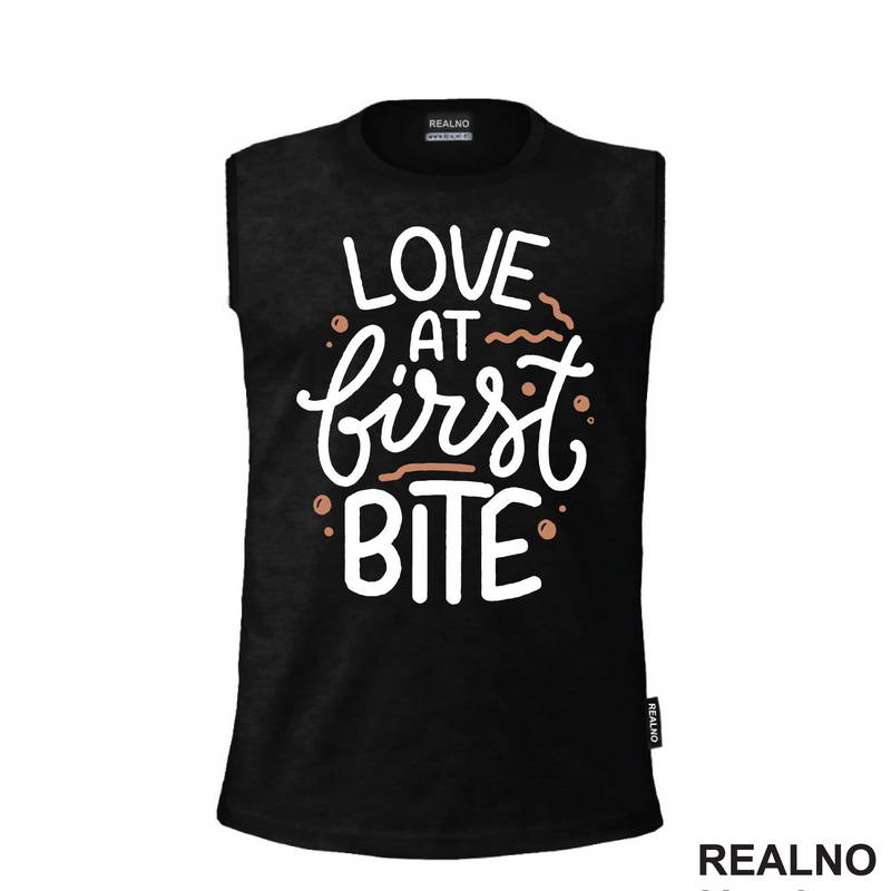 Love At First Bite - Dots - Hrana - Food - Majica