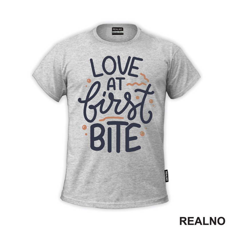 Love At First Bite - Dots - Hrana - Food - Majica