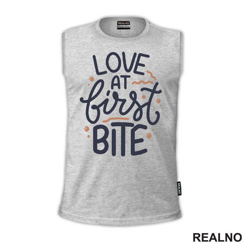 Love At First Bite - Dots - Hrana - Food - Majica