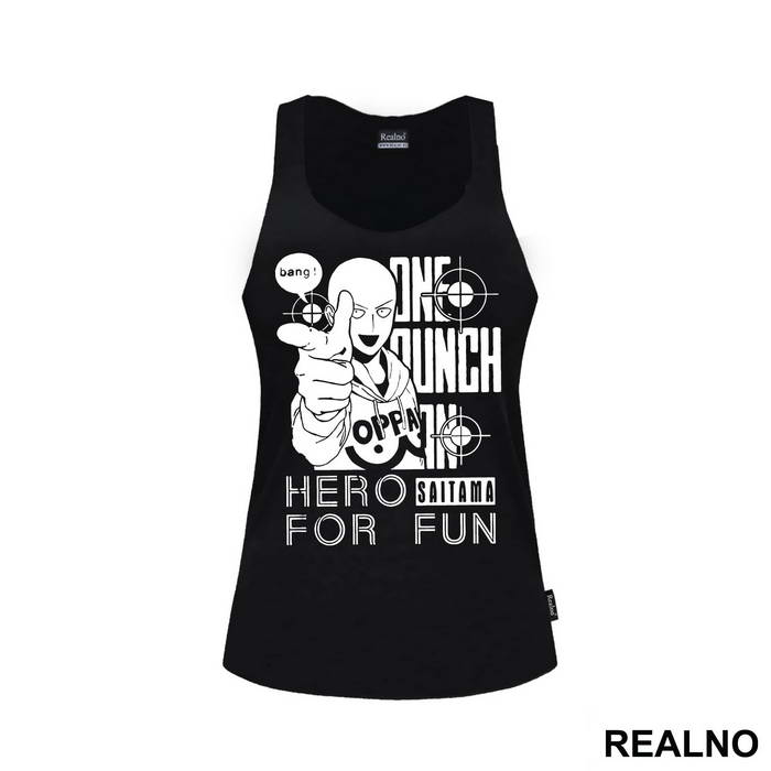 Hero For Fun Saitama - One Punch Man - Majica
