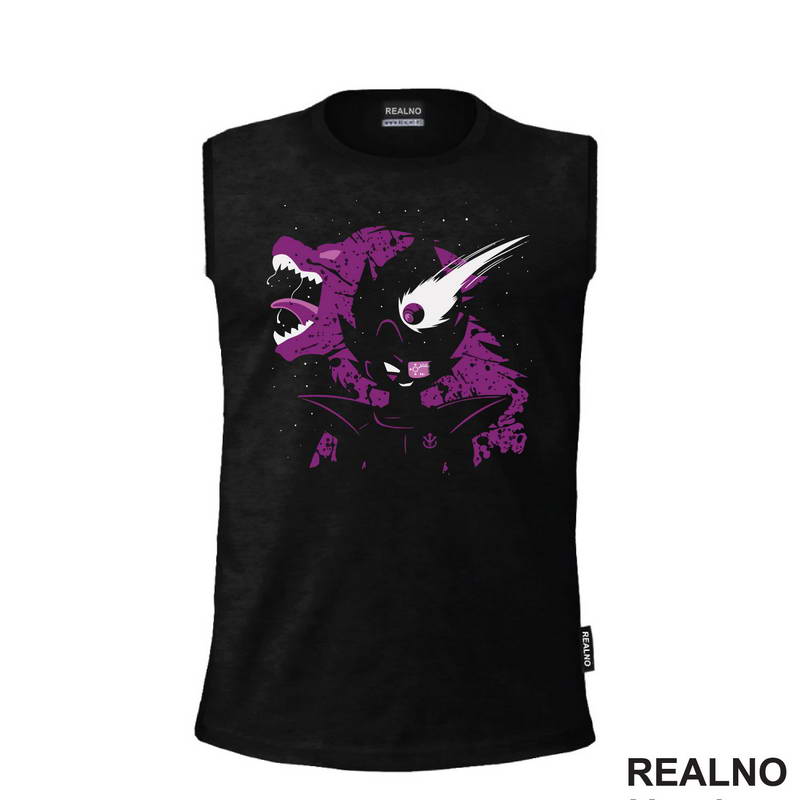 Great Ape And Vegeta - Purple - Goku - Dragon Ball - Majica